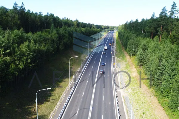 Опоры освещения ОГК-8, <br />
автодорога Р-21 (М-18) «Кола», Мурманская область