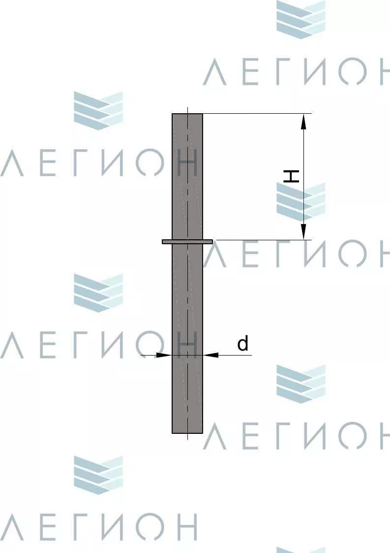 К52-0,2-1-5 кронштейн однорожковый