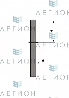 К52-1,5-1-5 кронштейн однорожковый